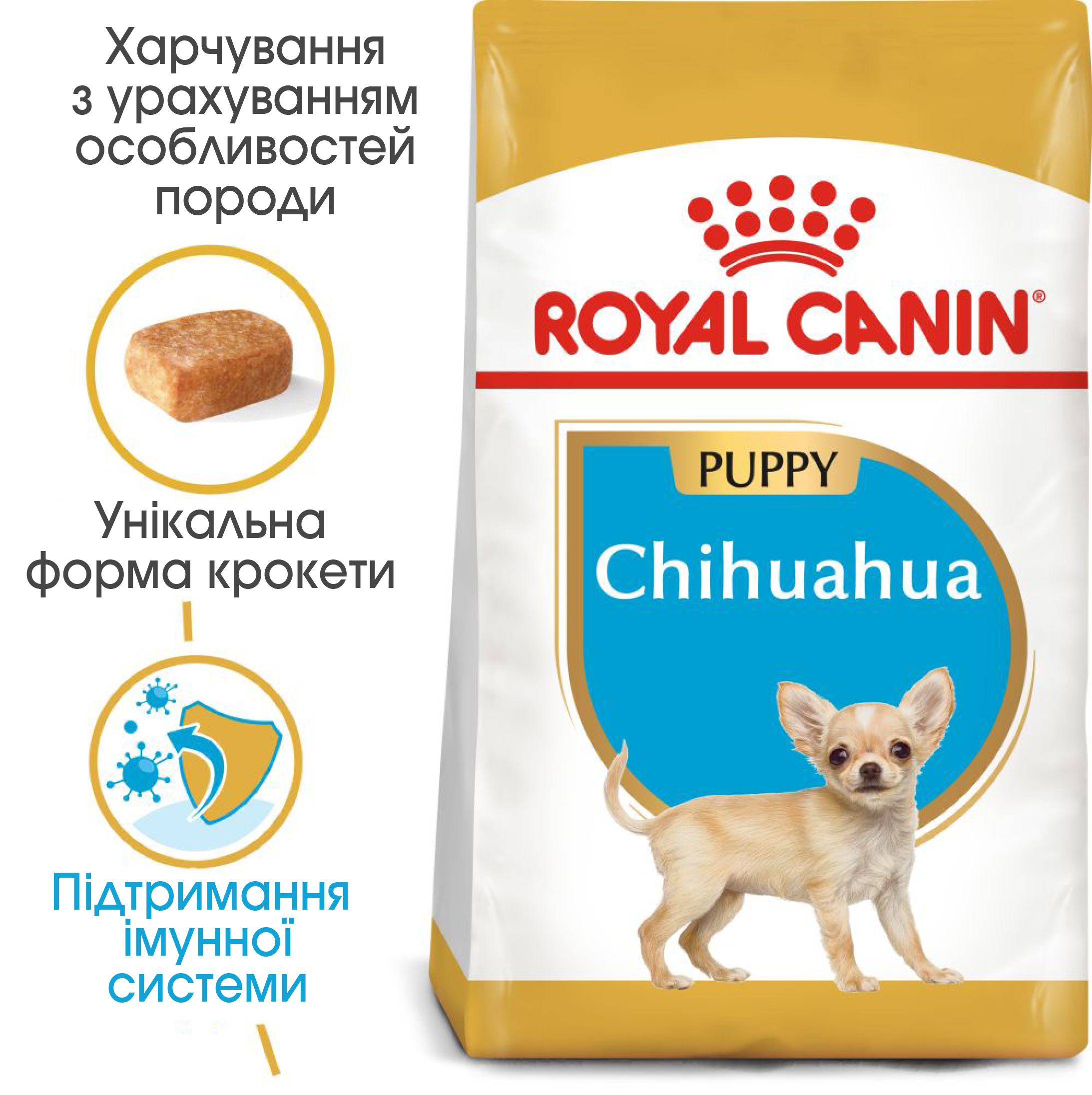 Сухий корм Royal Canin Chihuahua Puppy для цуценят чихухуа 500г