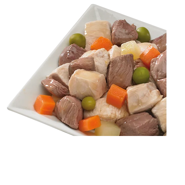 Вологий корм LifeDog Duck with chicken and vegetables Філе качки з куркою та овочами для собак, 90 г