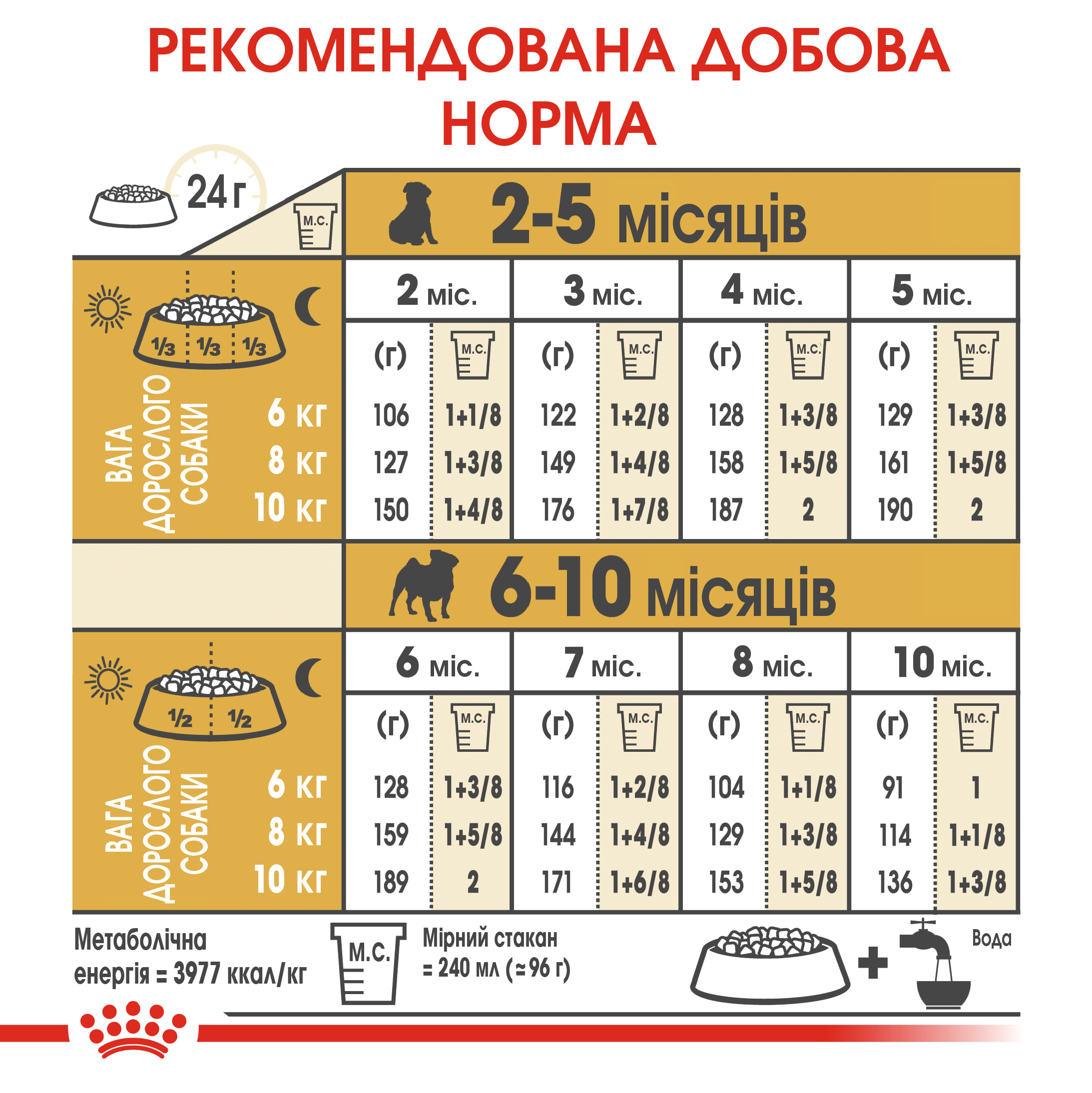 Сухий корм Royal Canin Pug Puppy для цуценят породи Мопс 1,5кг