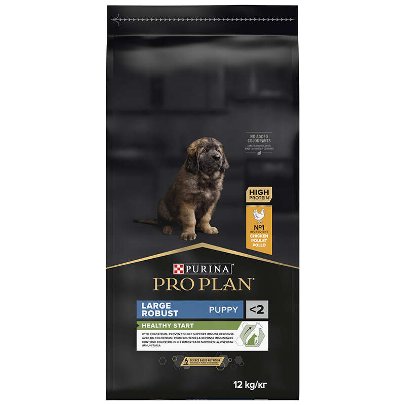 Purina Pro Plan Puppy Large Robust Healthy Start для цуценят великих порід з куркою 12 кг