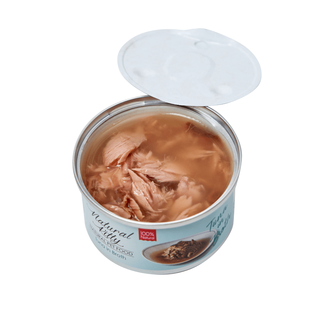 Вологий корм Natural Kitty Broth Series Tuna in Broth для котів тунець в бульйоні, 80 г