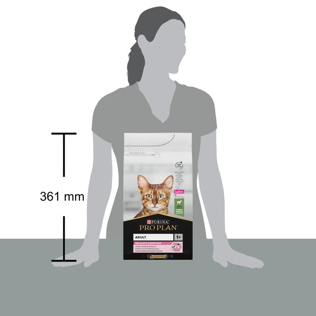 Сухий корм Purina Pro Plan Cat Adult Delicate Digestion Lamb для котів з чутливим травленням з ягням 1,5 кг