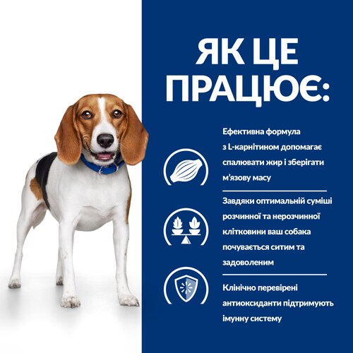 Сухий корм Hill's PD Canine R/D для собак при зайвій вазі 10кг