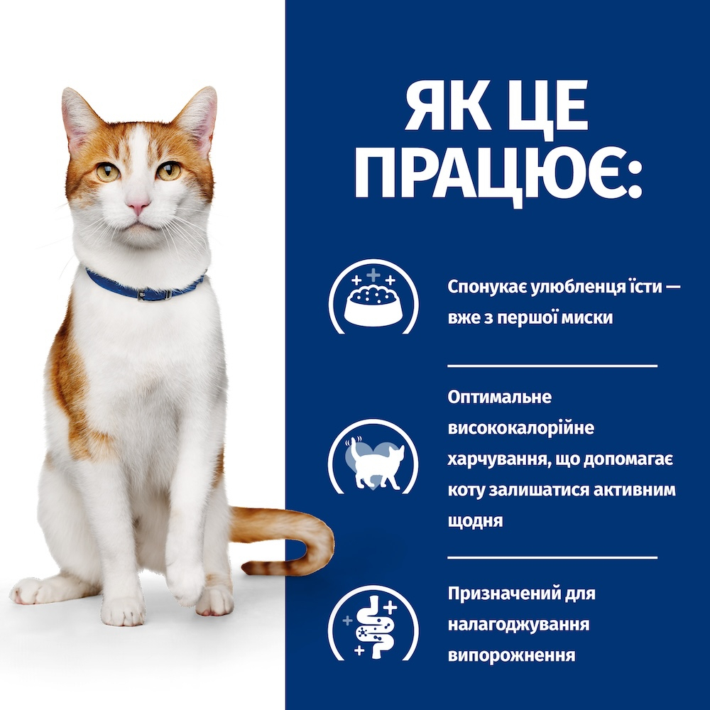Сухий корм Hill's PD Feline ON-Care для котів, які страждають на тяжкі захворювання (онкологія) 1,5 кг