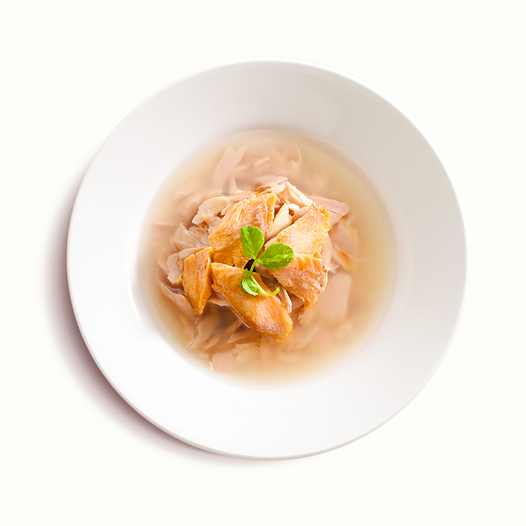 Вологий корм Cherie Yellowfin Tuna with Salmon in Gravy для котів жовтоперий тунець з лососем 80г