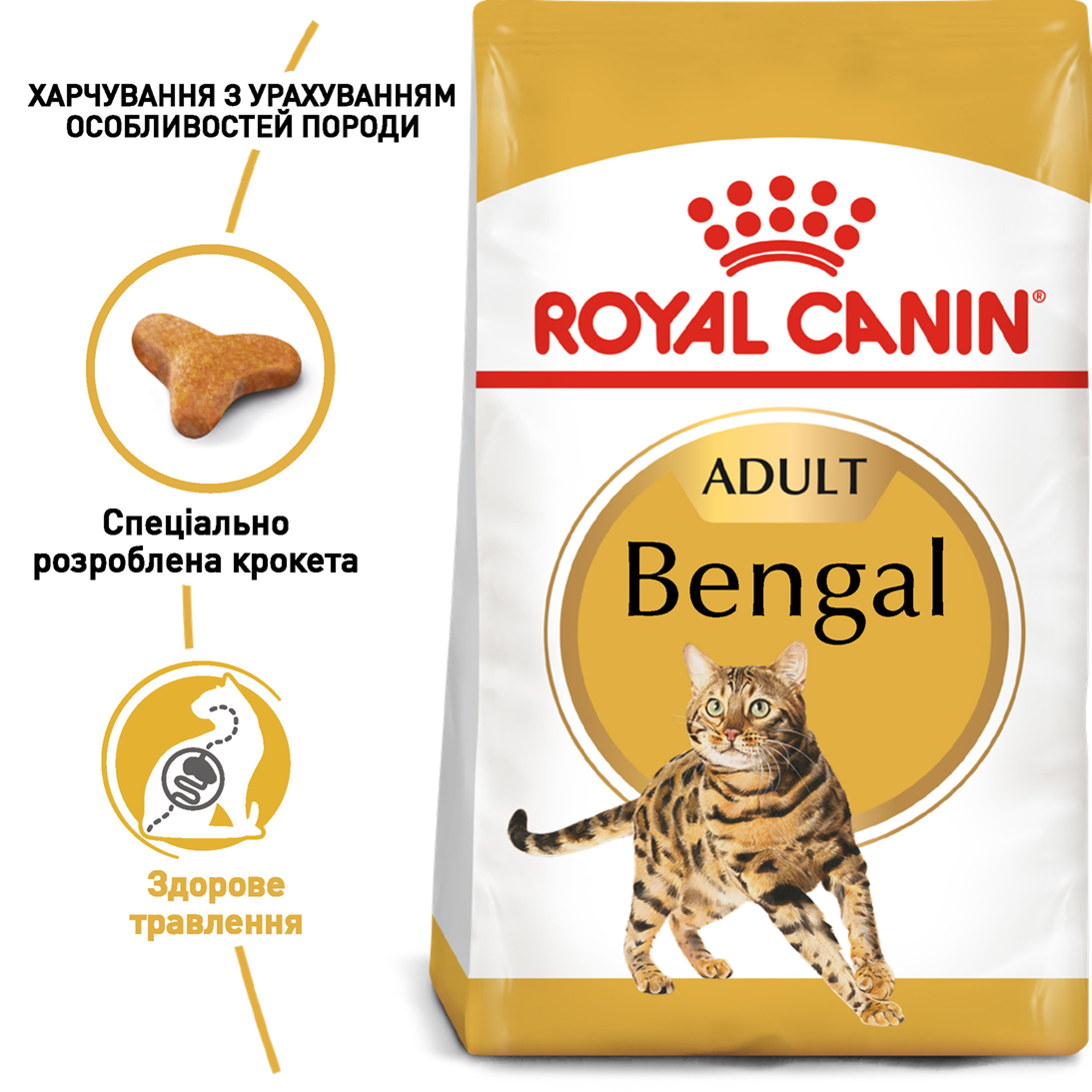 Сухий корм Royal Canin Bengal для котів породи Бенгальська 400г