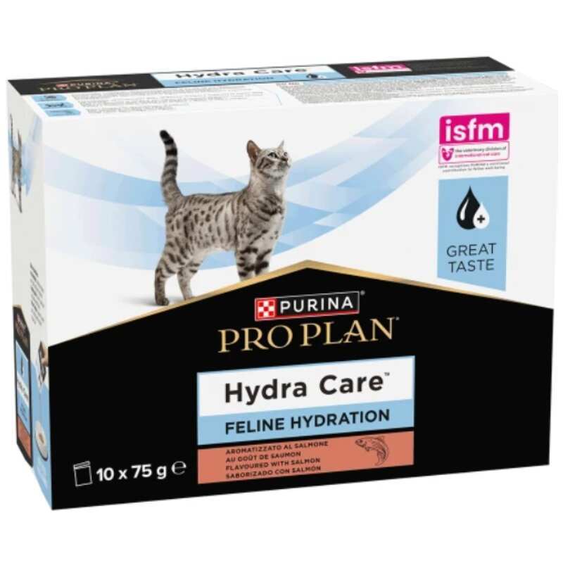 Вологий корм Purina Pro Plan HC Hydra Care для котів, що сприяє збільшенню споживання води,з лолосем 85 г