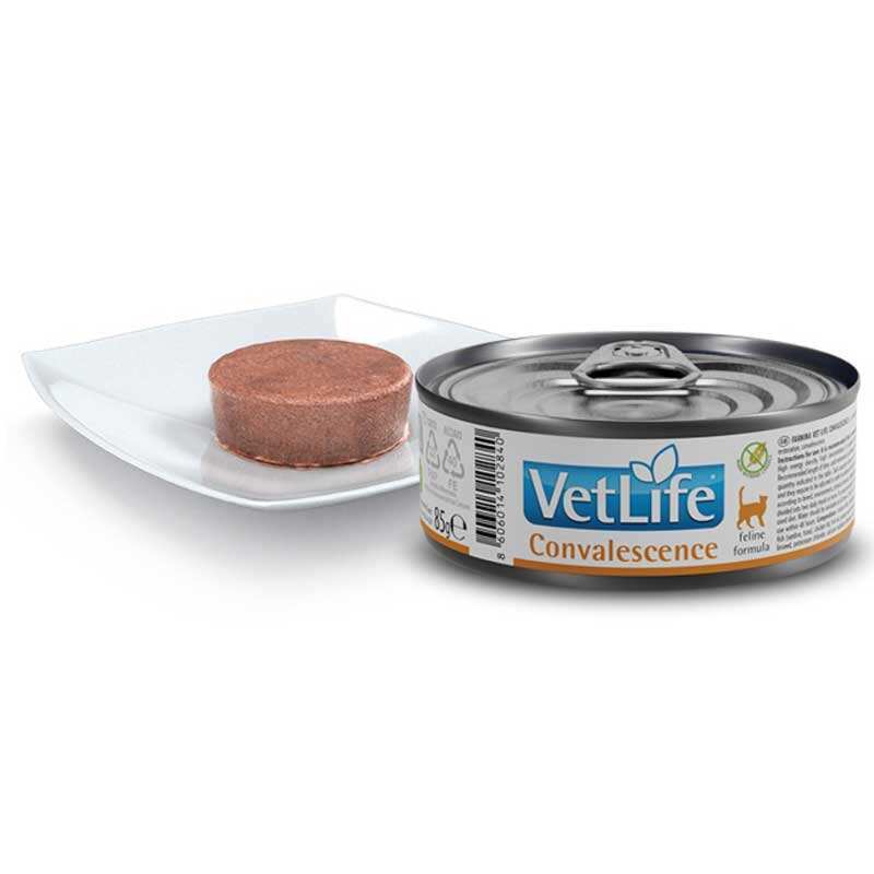 Вологий корм Farmina Vet Life Natural Diet Cat Convalescence Cans для котів у період одужання 85 г