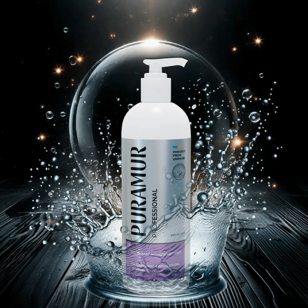 Puramur Hyaluronic Protection Зволожуючий бальзам-кондиціонер для шерсті собак і котів,200 мл