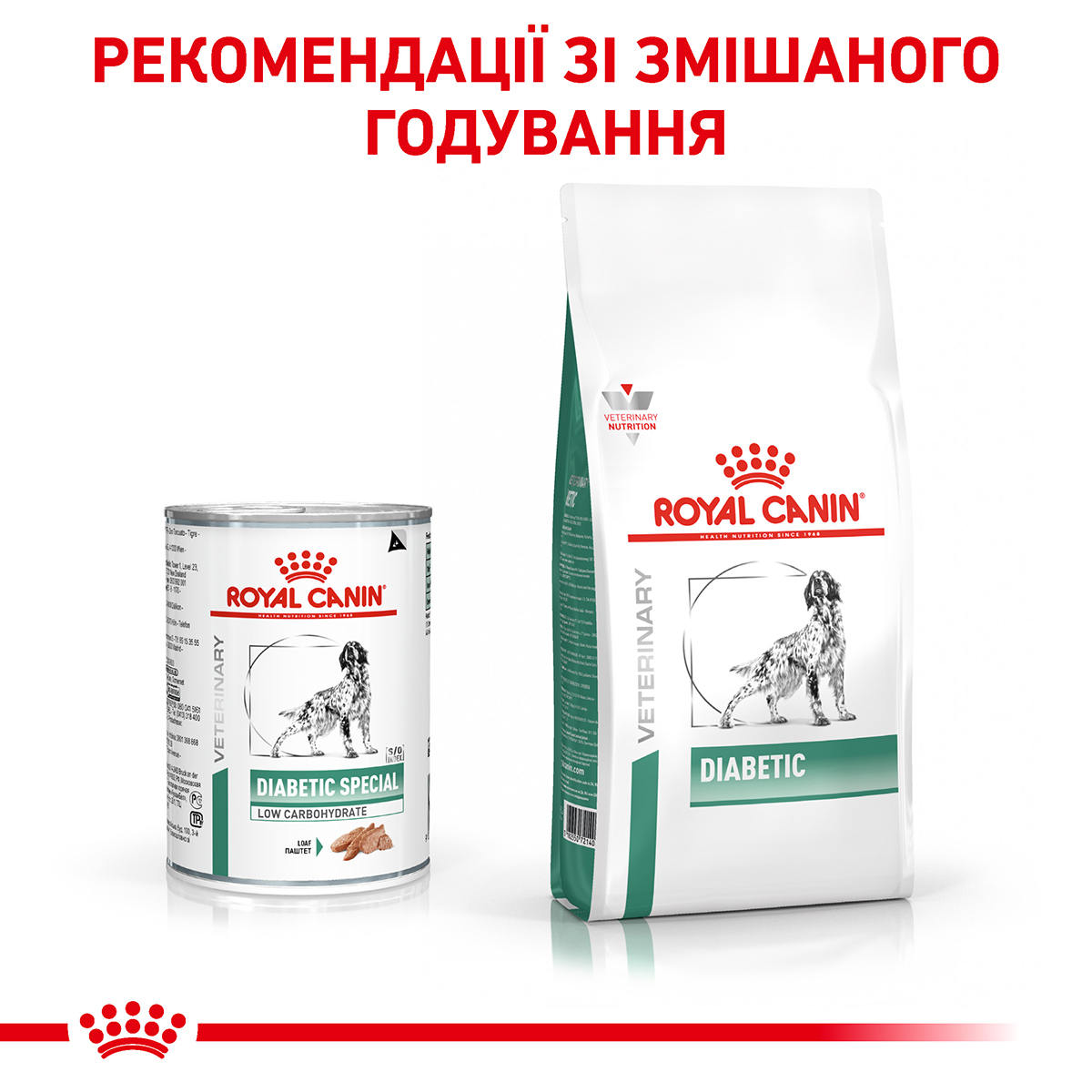 Вологий корм Royal Canin Diabetic Canin для собак при лікуванні цукрового діабету 410г