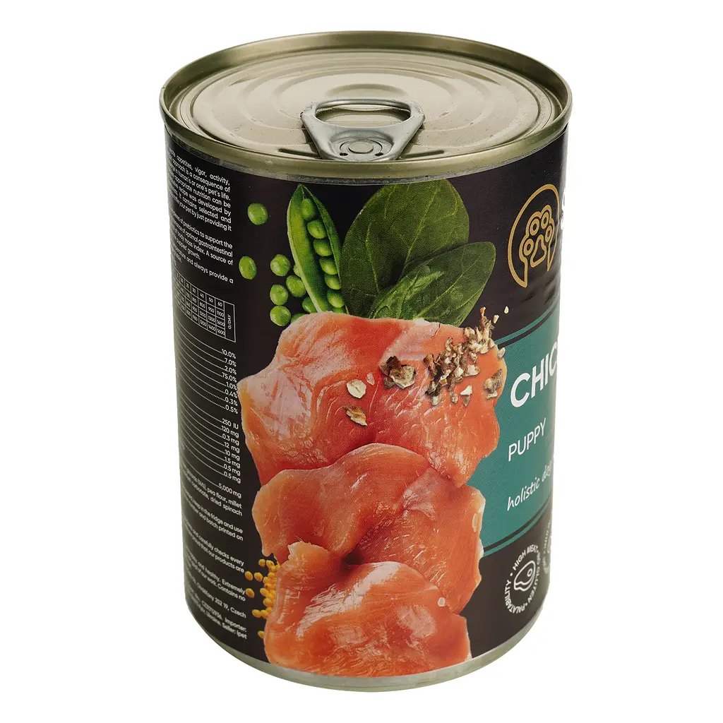Вологий корм Savory Puppy Chicken для цуценят всіх порід 400г