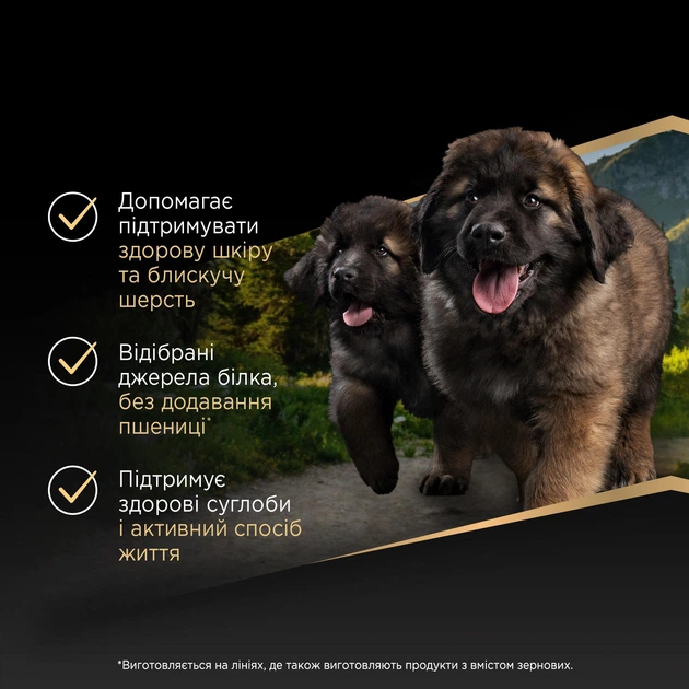 Сухий корм Purina Pro Plan Large Robust Puppy Sensitive Skin для цуценят великих порід масивної статури з чутливою шкірою,з лососем 12 кг