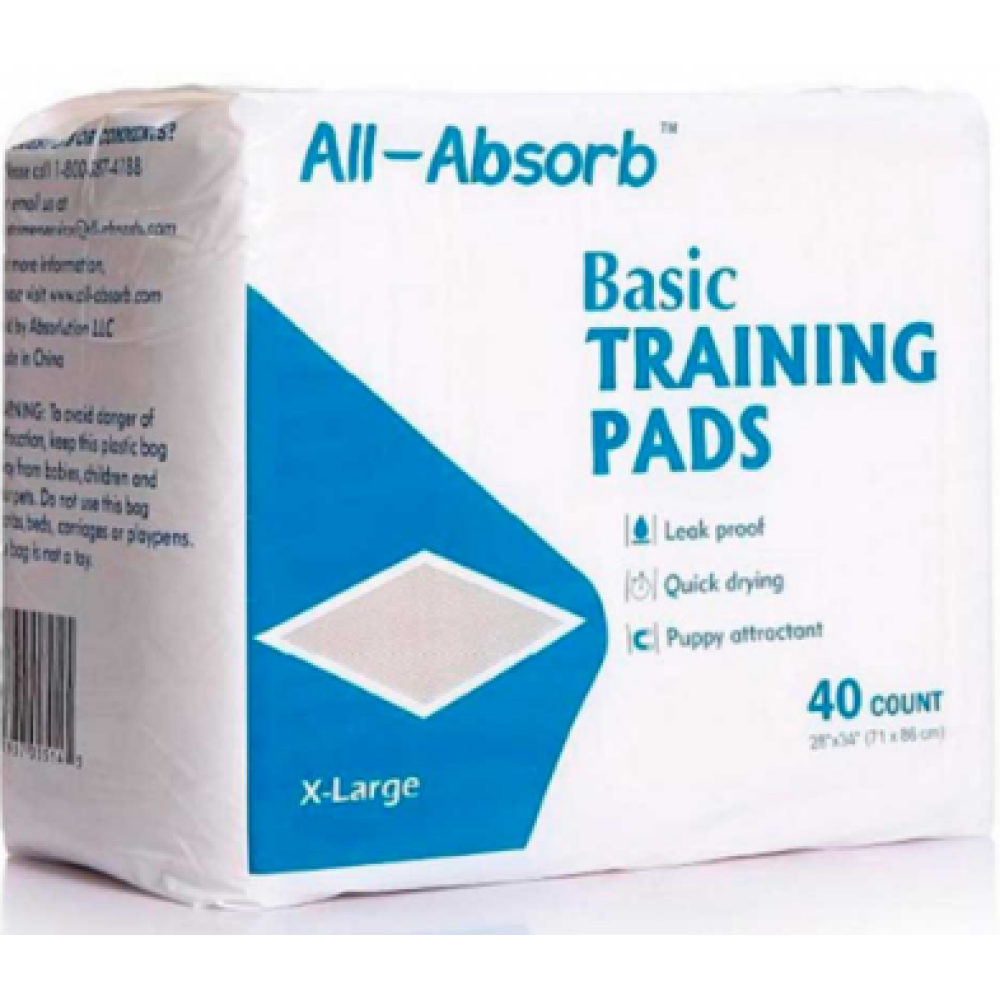 Пелюшки All Absorb Basic для цуценят та собак 71х86см,1 пелюшка
