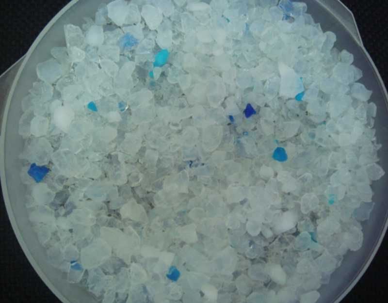 Наповнювач AnimAll Cat litter Blue Aquamarine Силікагелевий Блакитний Аквамарин для котячого туалету 7,6 л