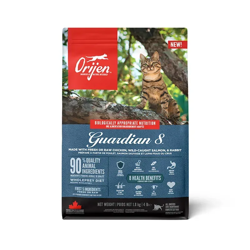 Сухий корм Orijen Cat Guardian 8 для котів з птицею, рибою та кроликом 340 г