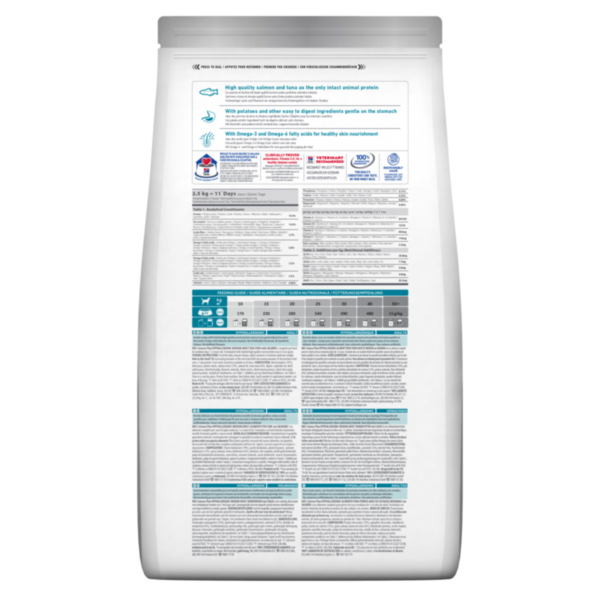 Cухий корм Hill's SP Canine Adult Medium Hypoallergenic для дорослих собак середніх порід з лососем 2.5 кг