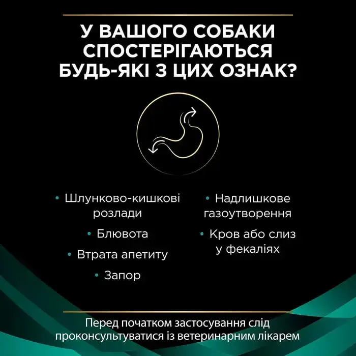 Сухий корм Purina Pro Plan Veterinary Diets Gastrointestinal для собак із захворюванням ШКТ 1,5кг