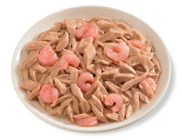 Вологий корм LifeCat Tuna with Shrimps тунець з креветками для котів  85г