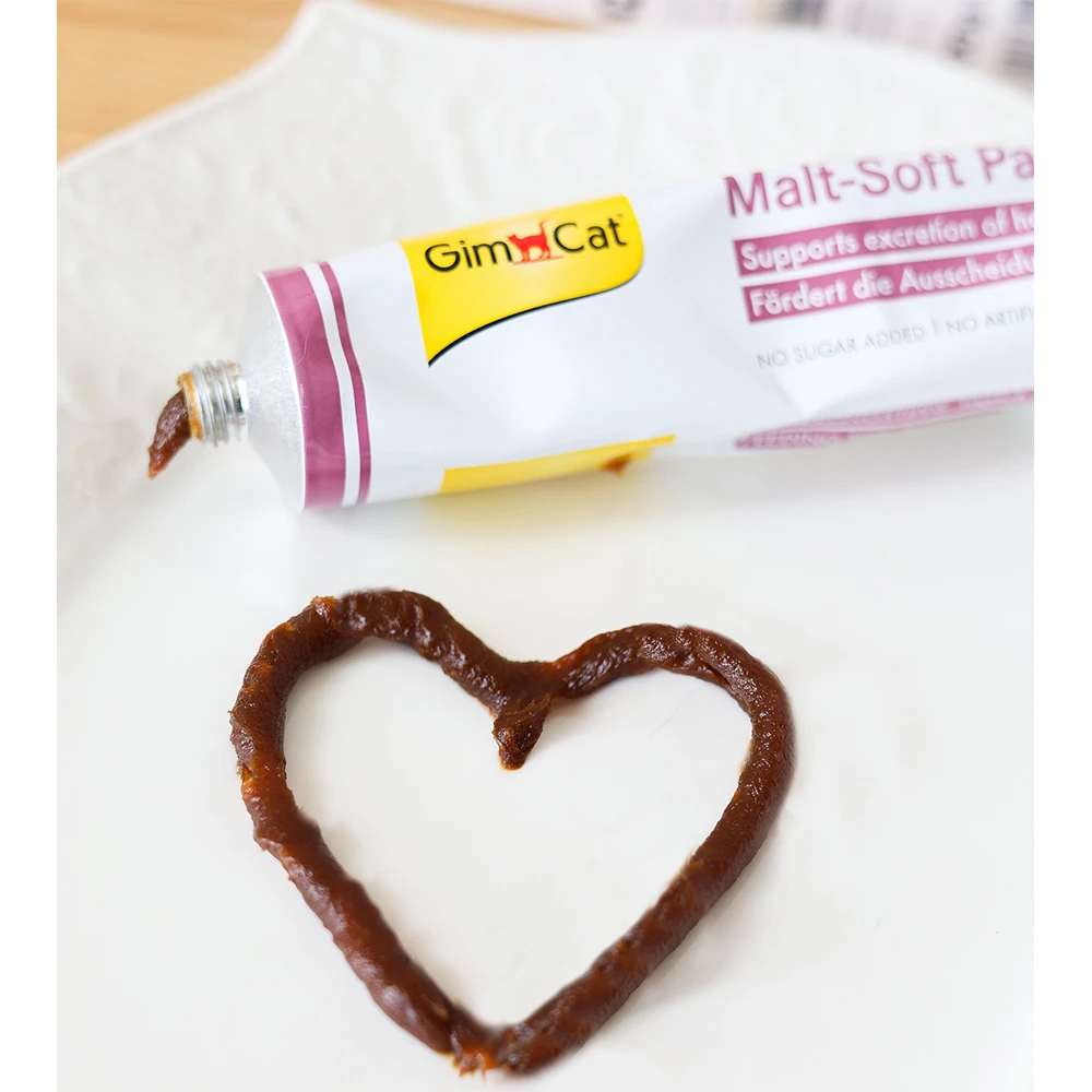 GimCat Malt-Soft Paste Extra Паста для виведення шерсті та покращення моторики шлунку у котів 20 г