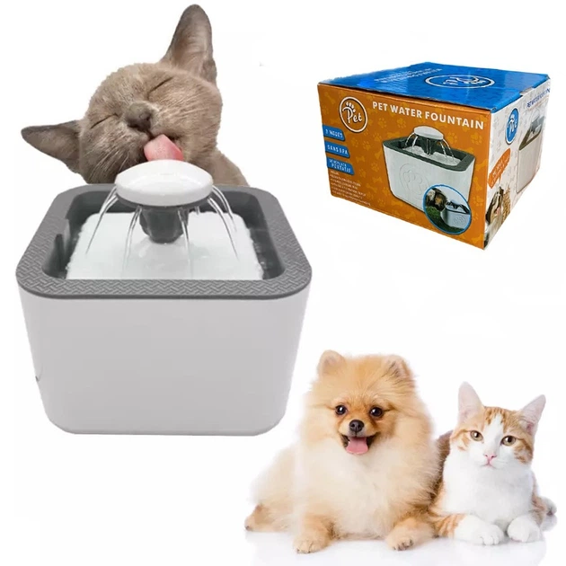 Pet Water FOUNTAIN Автоматична поїлка-фонтан для котів і невеликих собак