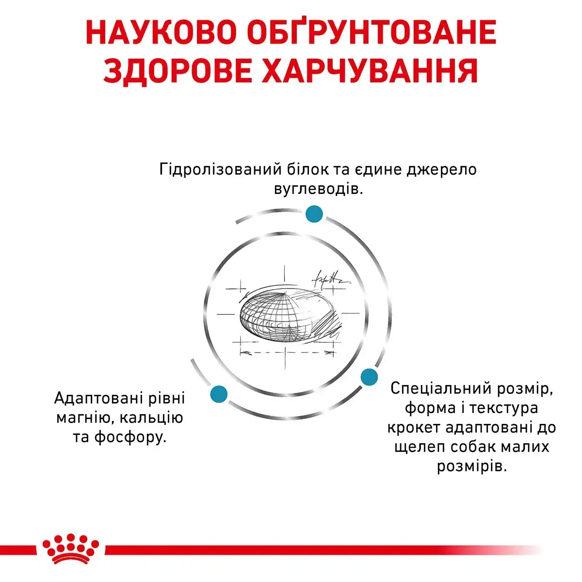 Сухий корм Royal Canin Hypoallergenic Small Dog для собак малих порід при харчових алергіях 1кг