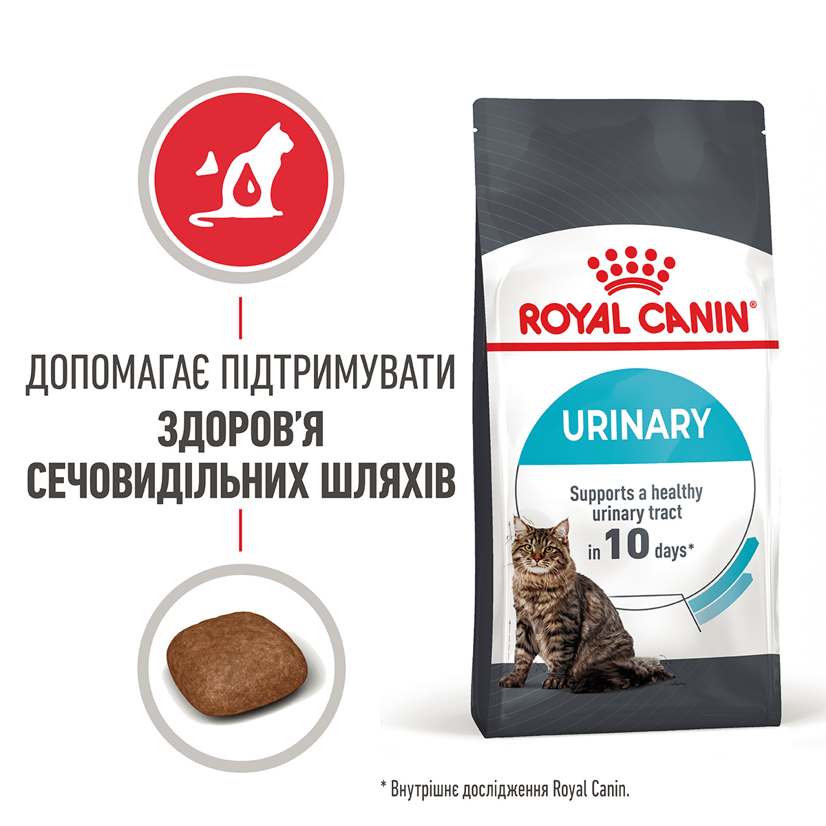Сухий корм Royal Canin Urinary Care Cat для котів профілактика утворення кристалів в сечі 2кг
