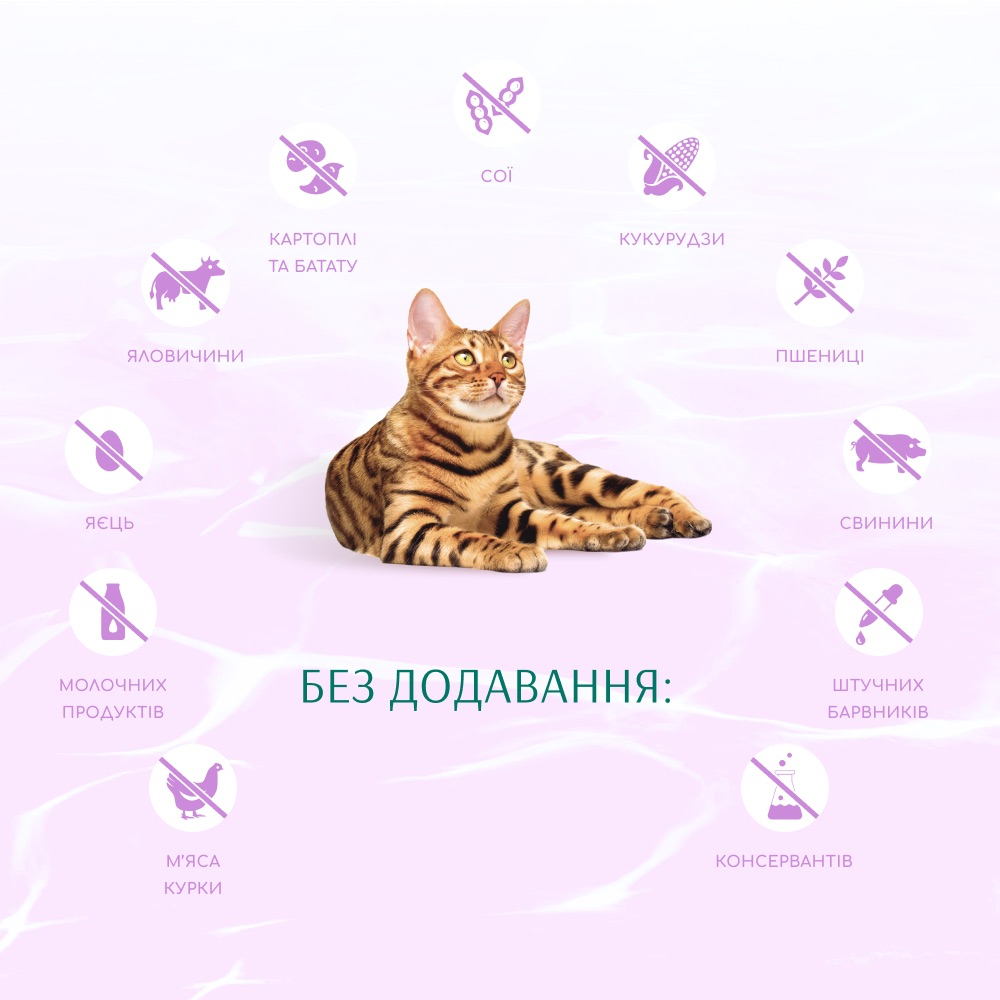Сухий корм Optimeal Cat Beauty Harmony для котів 4кг