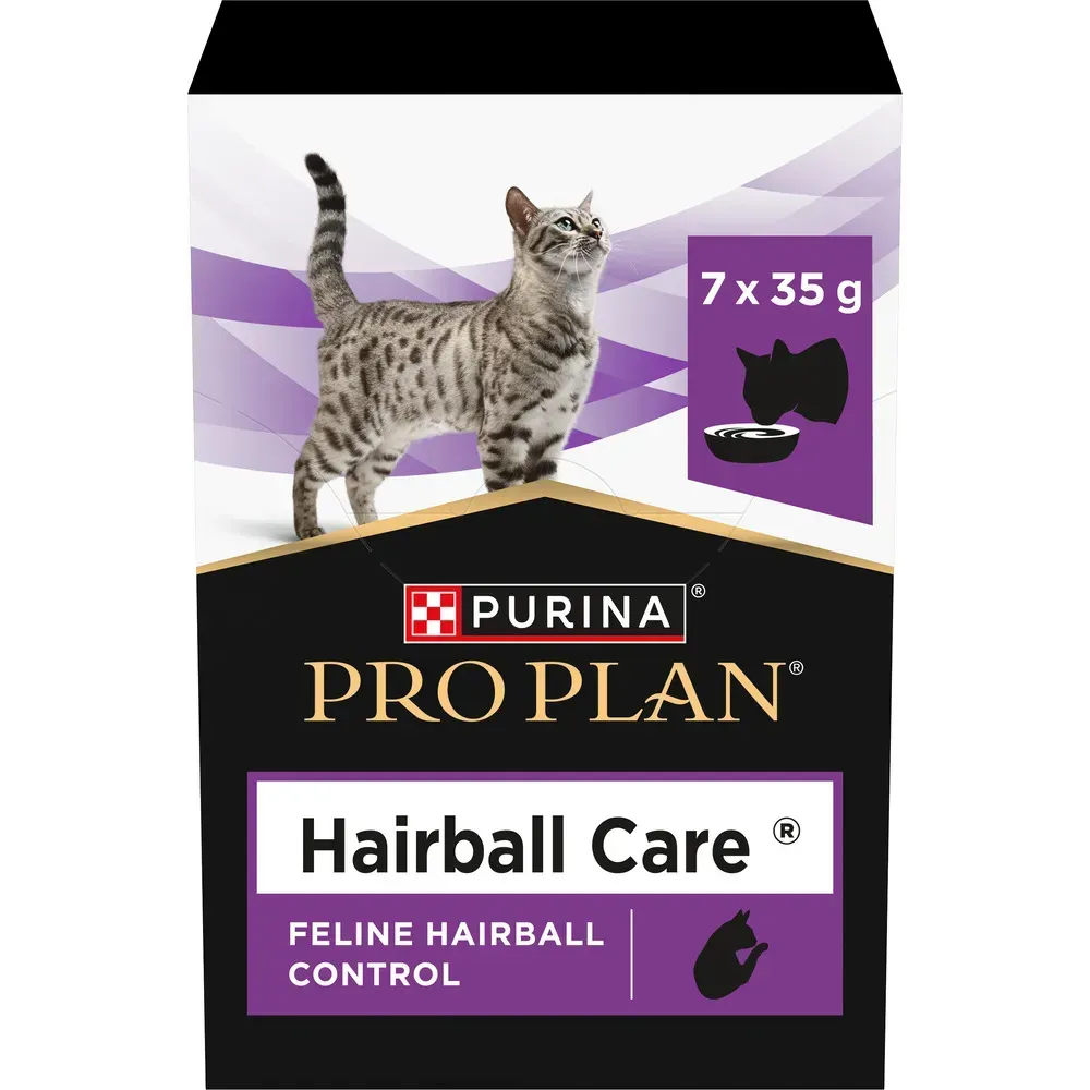 Ветеринарна добавка Pro Plan Hairball Care для природного виведення шерсті у котів, 35 г