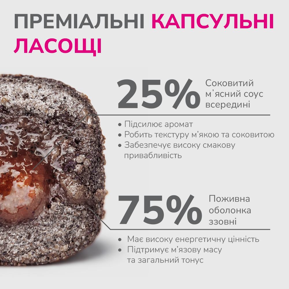 Ласощі LK Baits Pet Nutrigo Treat Lamb для собак з ягням та овочевим соусом,150 г