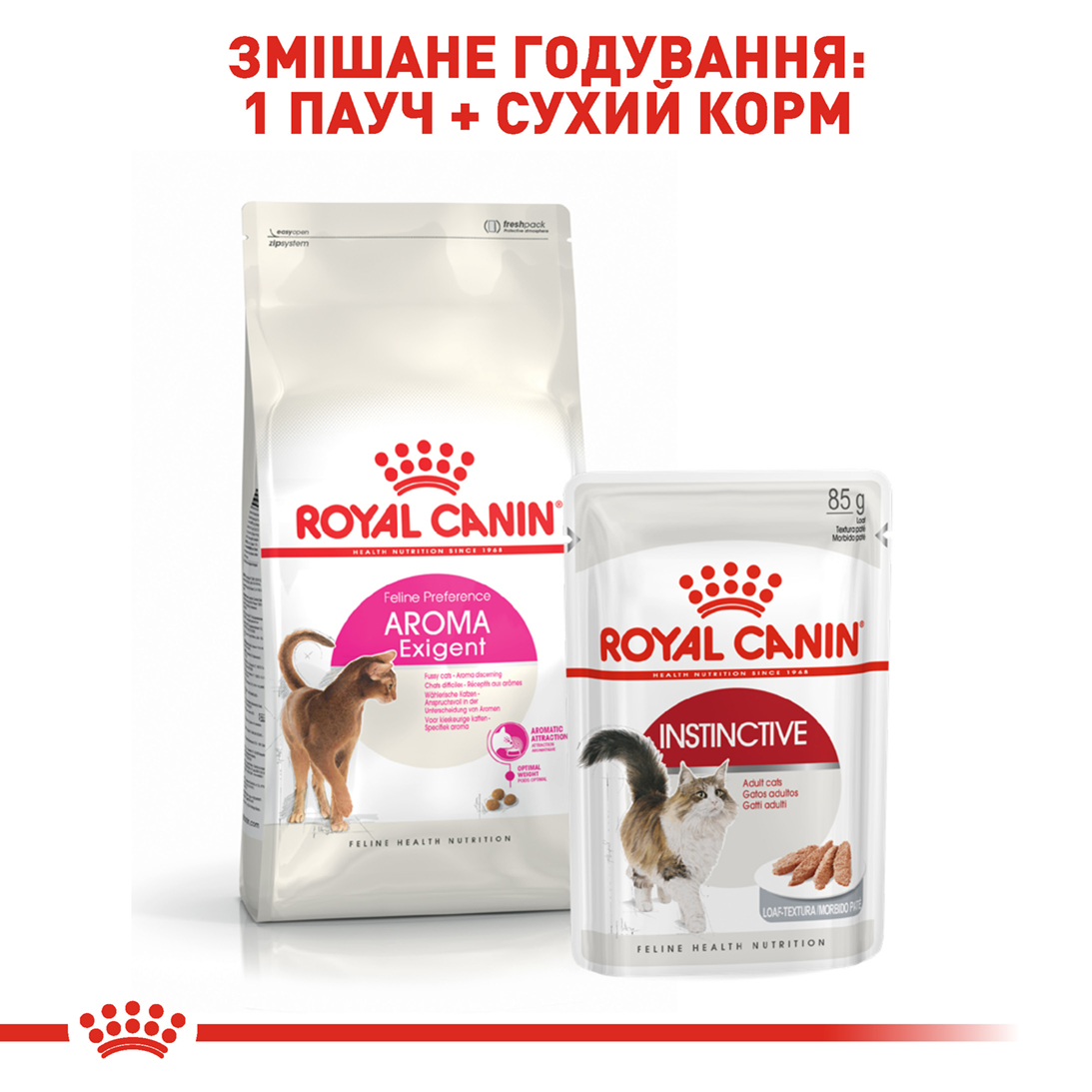 Сухий корм Royal Canin Exigent Aromatic Attraction для котів вибагливих до аромату 2кг