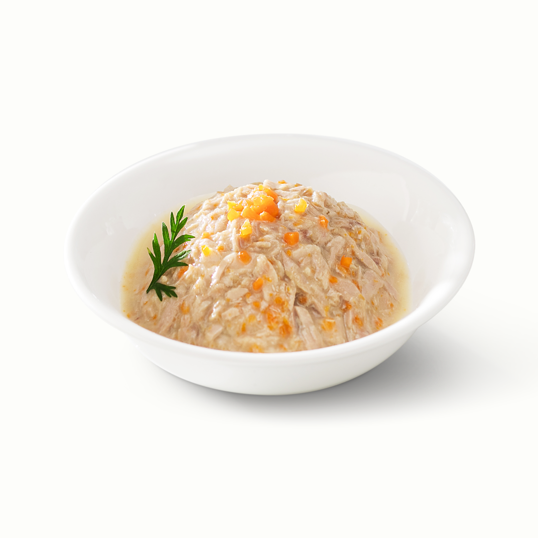 Вологий корм Cherie Tuna with Carrot in Gravy для котів тунець з морквою 80г