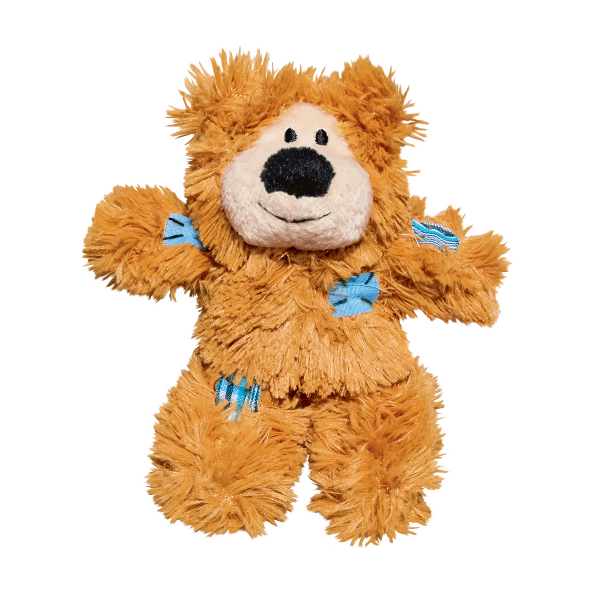 KONG Softies Patchwork Bear Іграшка для котів Ведмедик в асортименті