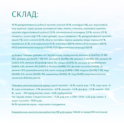 Сухий корм Optimeal Cat Beauty Podium для котів 4кг