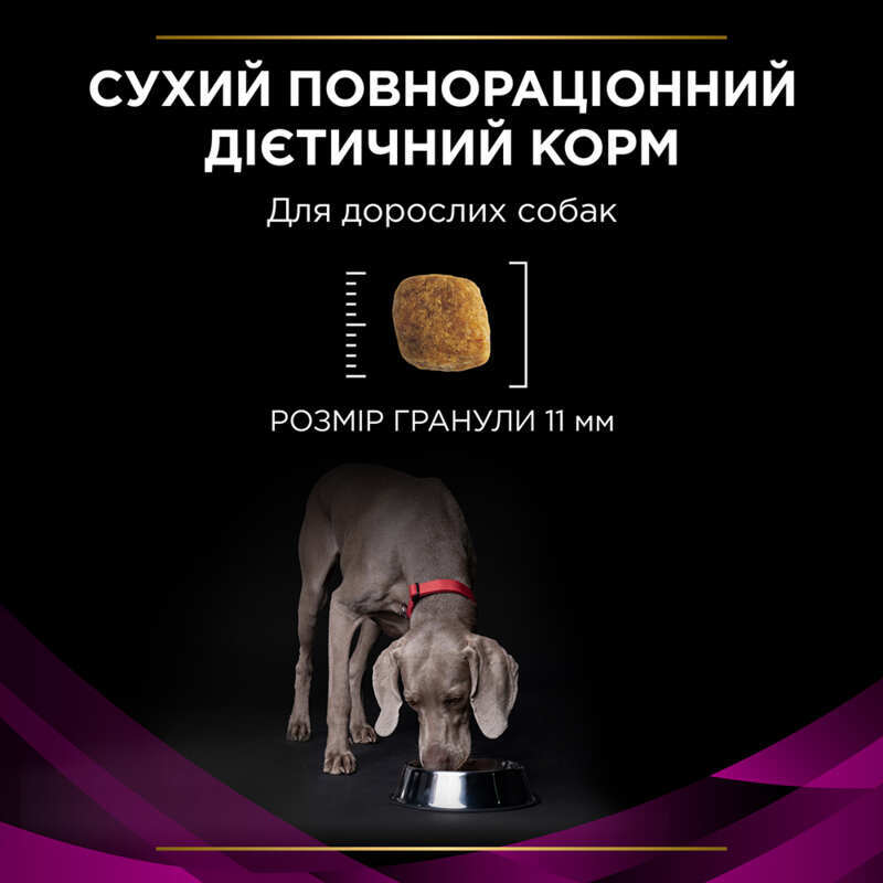 Сухий корм Purina Pro Plan Veterinary Diets UR Urinary Canine для собак при сечокам’яній хворобі 1.5 кг
