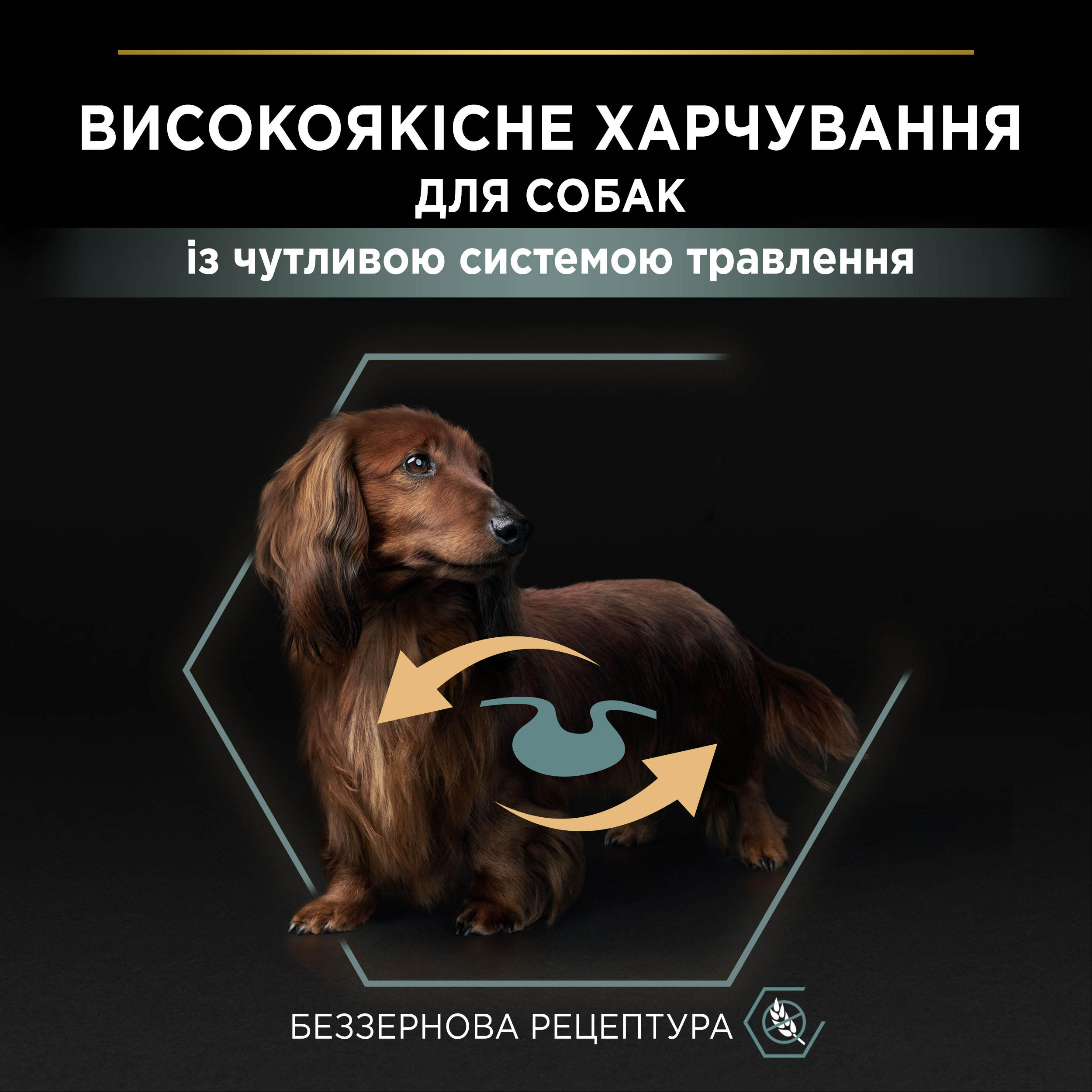 Сухий корм Purina Pro Plan Dog Adult Grain Free Small & Mini Sensitive Digestion Turkey для собак малих порід з чутливим травленням, з індичкою 7 кг