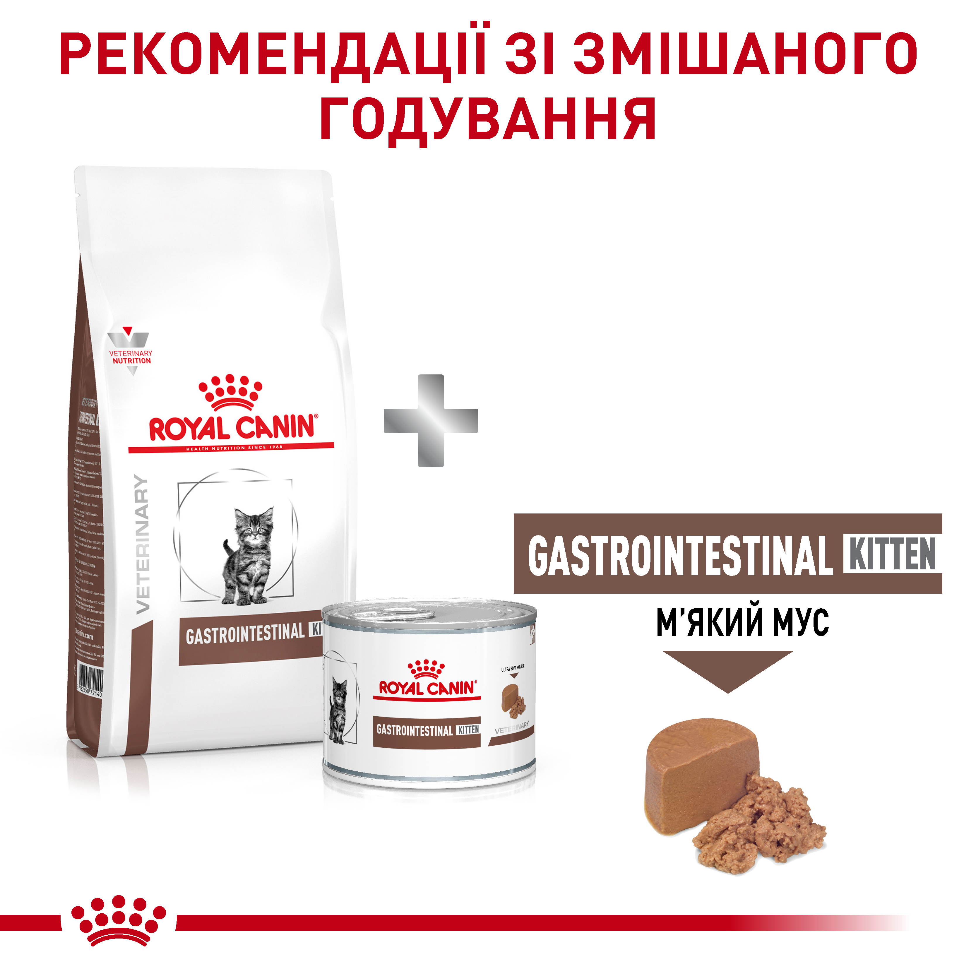 Сухий корм Royal Canin Gastrointestinal Kitten для кошенят при порушеннях травлення 400г