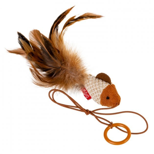 GiGwi Cat Toys Teaser Іграшка для котів Дражнилка-рибка на палець