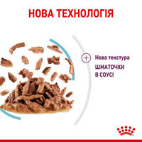 Вологий корм Royal Canin Sensory Feel in Gravy для котів у соусі-сенсорна формула з апетитною текстурою для вибагливих улюбленців 85 г