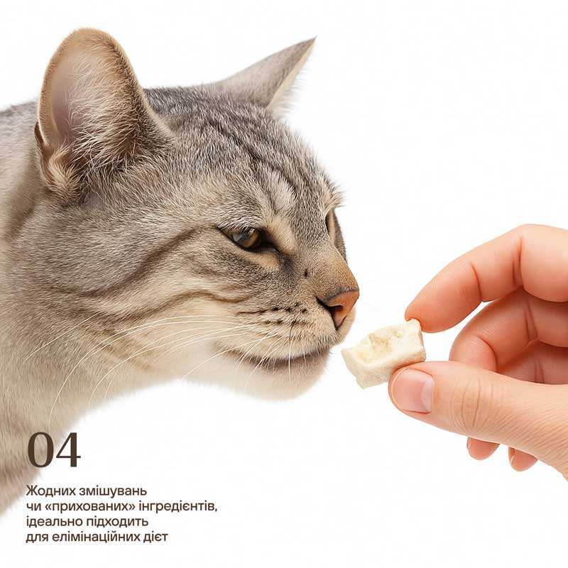 Cosset Ласощі для котів Ліофілізовані курячі шлунки,30 г