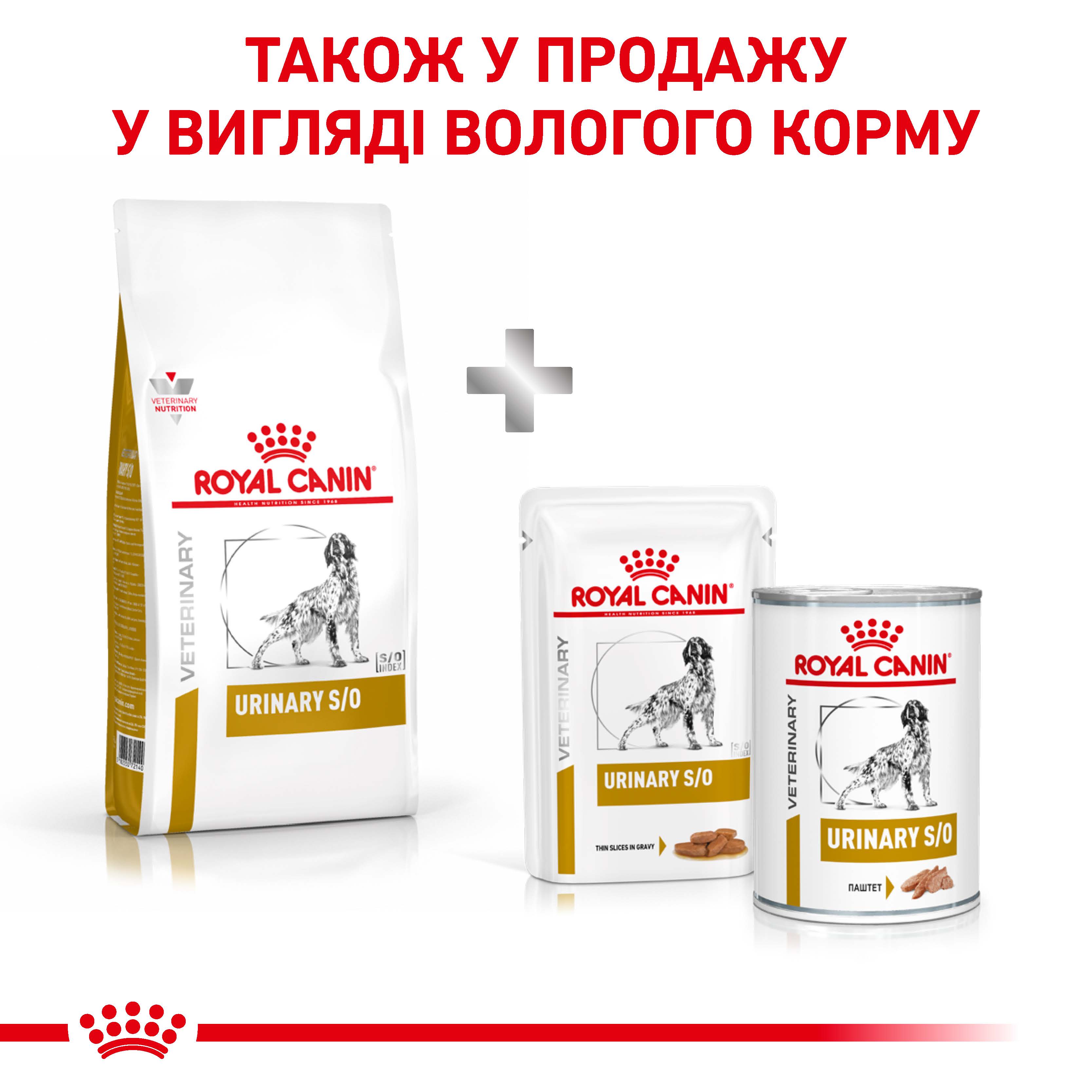 Сухий корм Royal Canin Urinary Dog для собак при захворюваннях сечовидільної системи 2кг