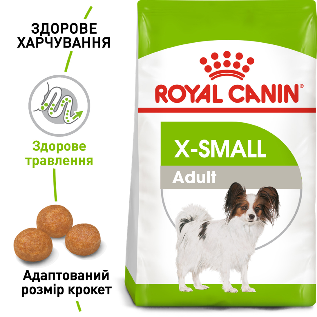 Сухий корм Royal Canin X-Small Adult для собак мініатюрних порід 3кг