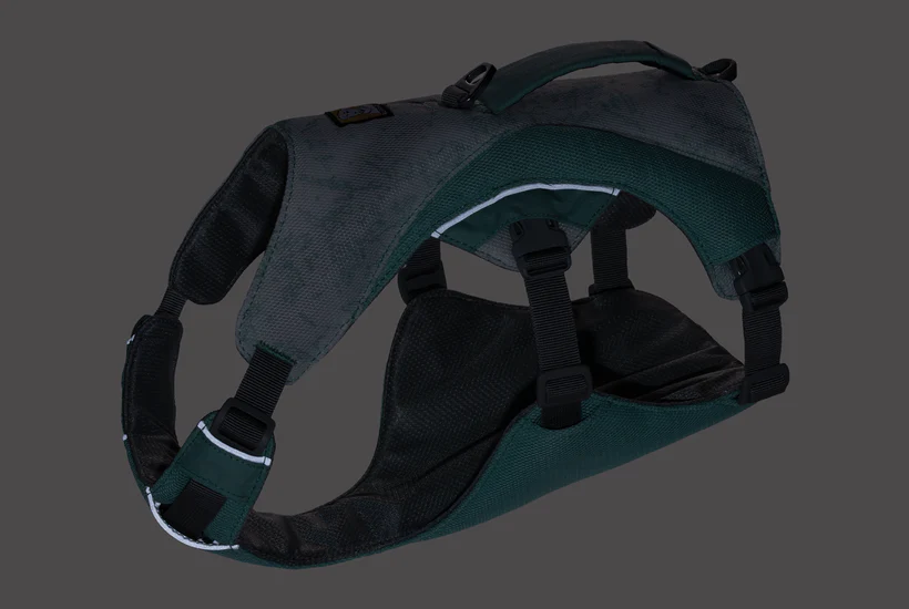 Ruffwear Swamp Cooler Охолоджувальна шлейка для собак зелена S (56-69 см)