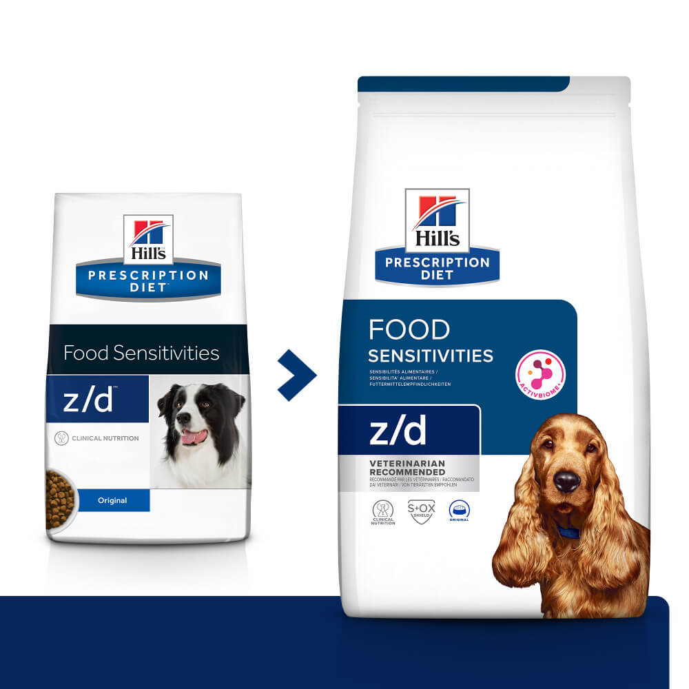 Сухий корм Hill's PD Canine Z/D ActivBiome для собак при харчовій алергії 3кг