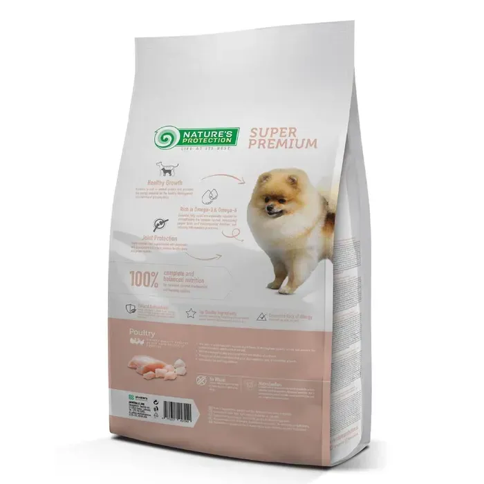Сухий корм Nature's Protection Mini Junior Small breeds  для цуценят малих порід 2кг
